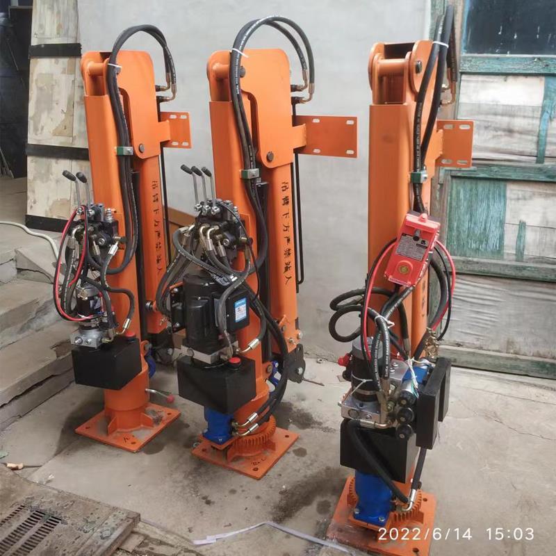 乐东黎族自治县重汽蓝牌随车吊 3.2吨 国六动力强 液压驱动 农用自卸起重机